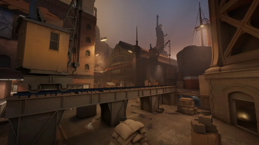 Muelle del puerto en Deadlock