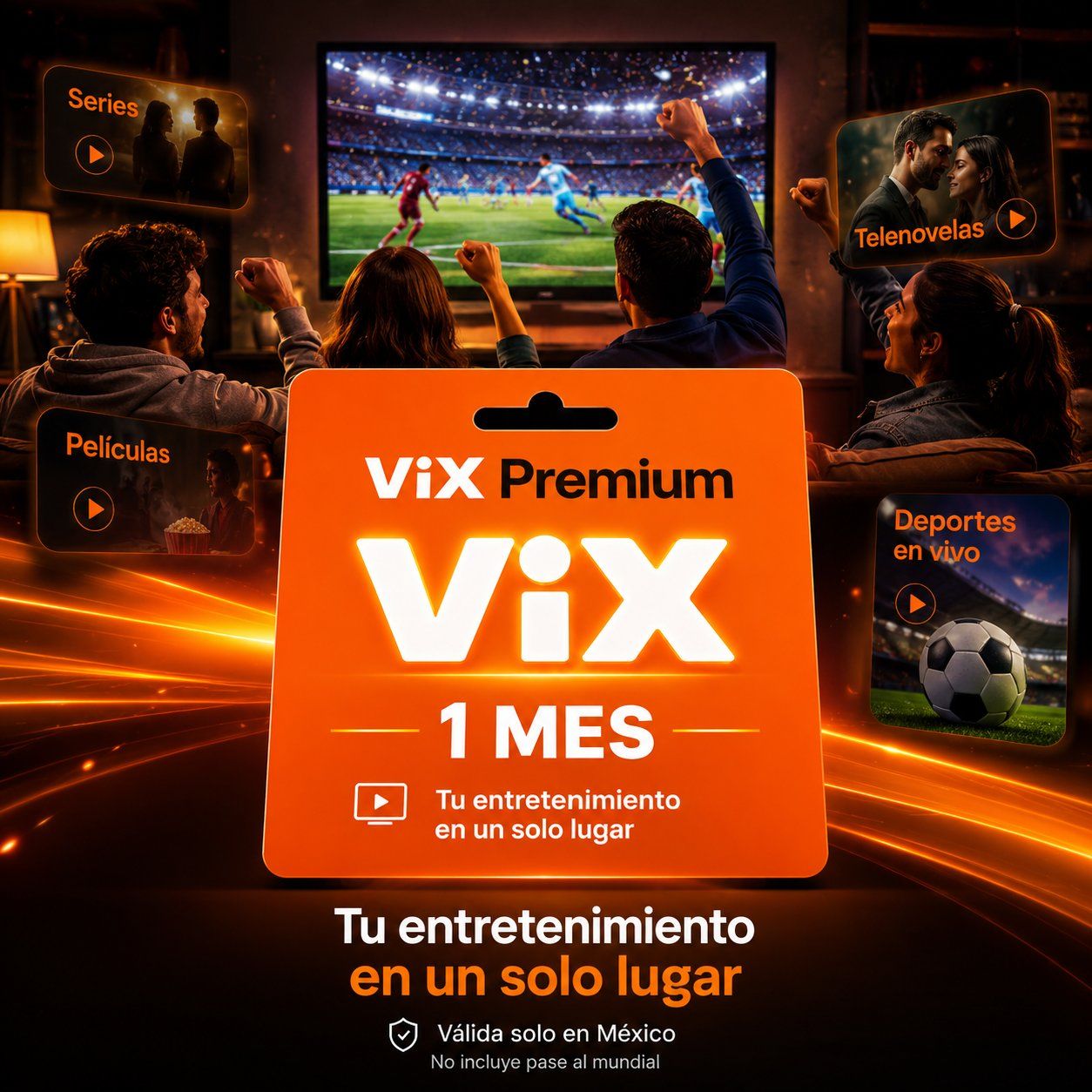 Licencia ViX Premium 1 Mes