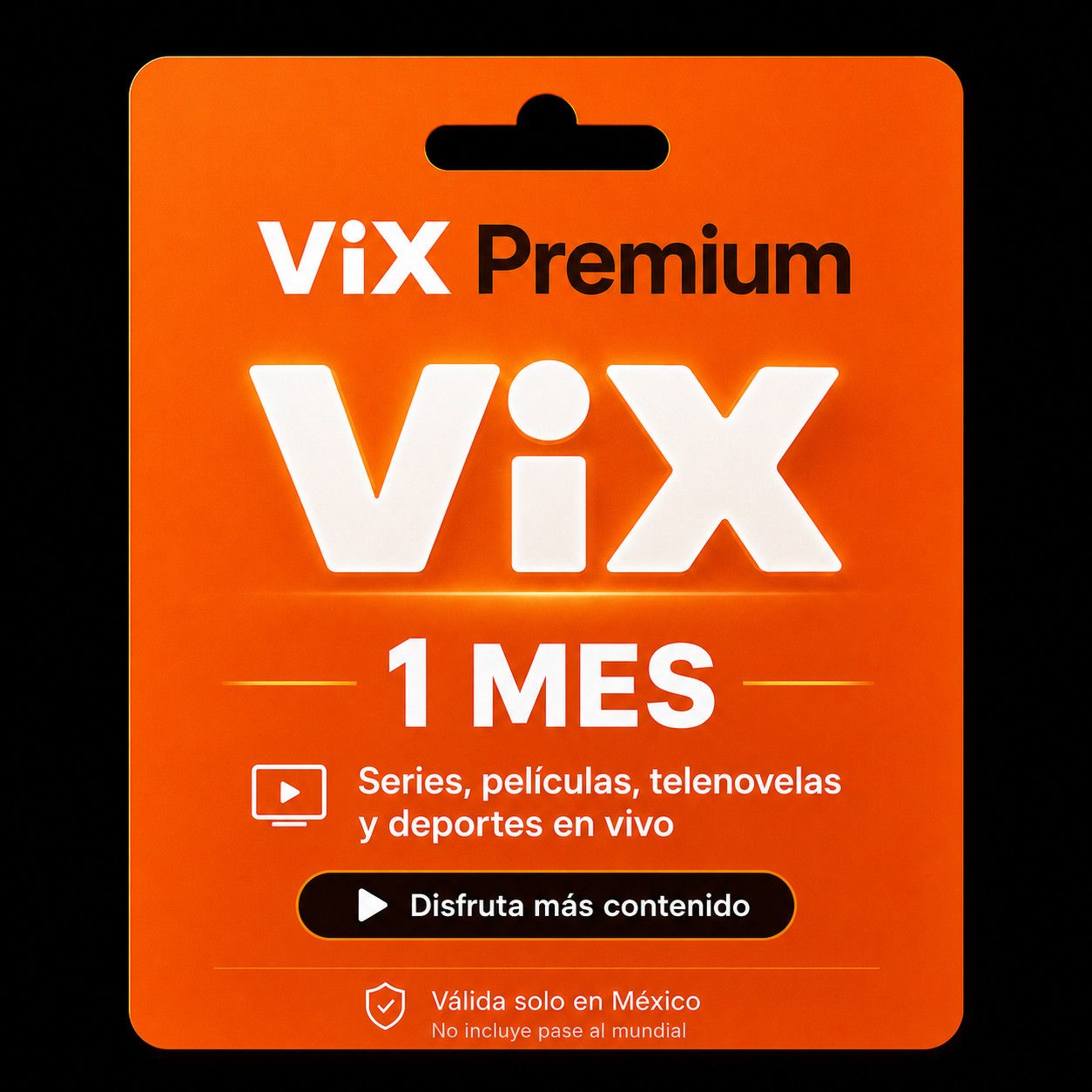 Licencia ViX Premium 1 Mes