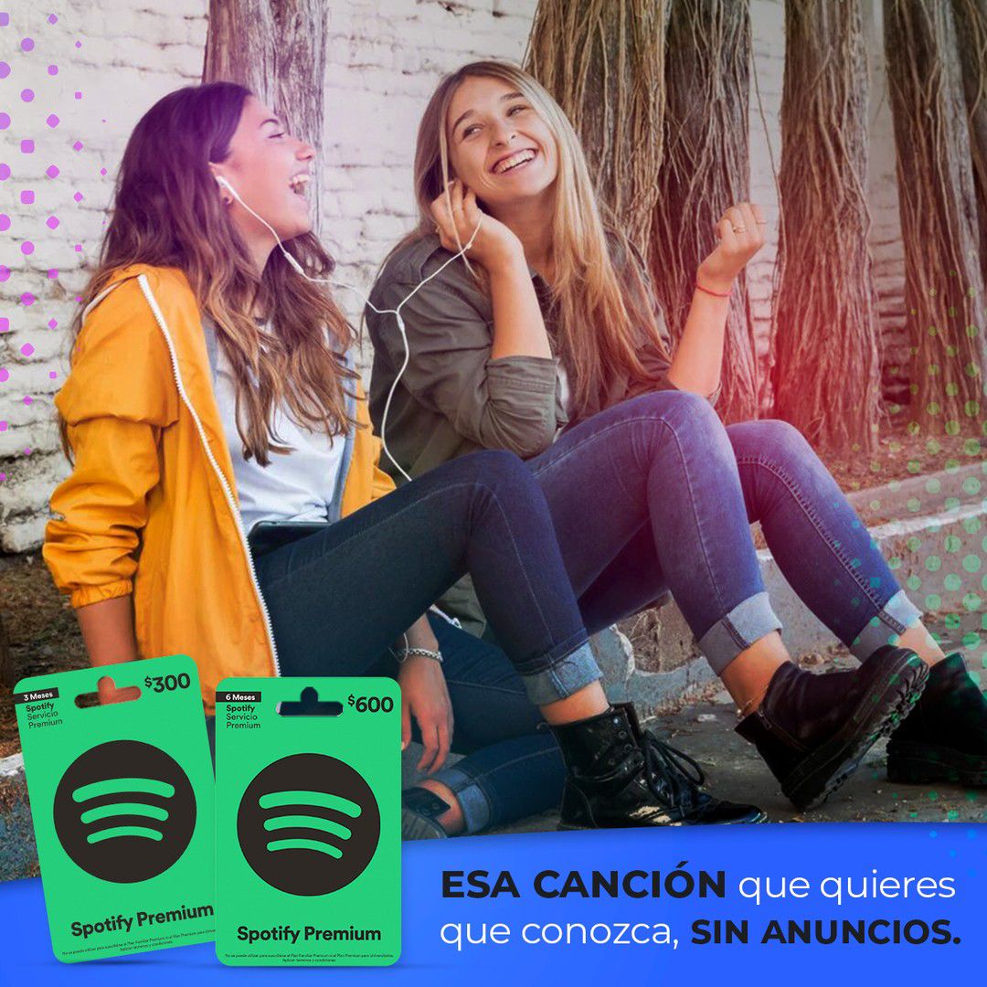 🎧 Código Spotify - 1 mes