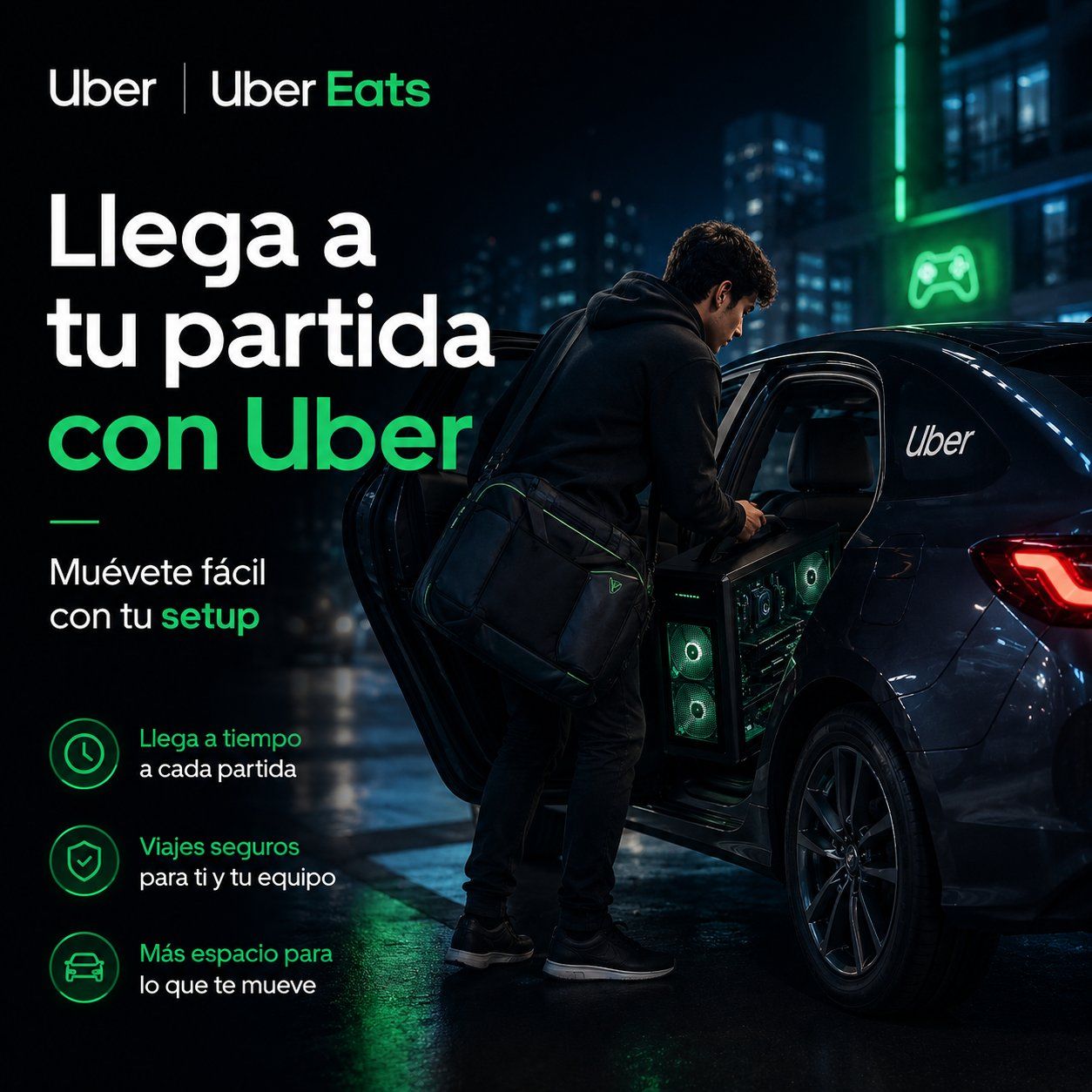 🚗 Uber / Uber Eats $300 MXN