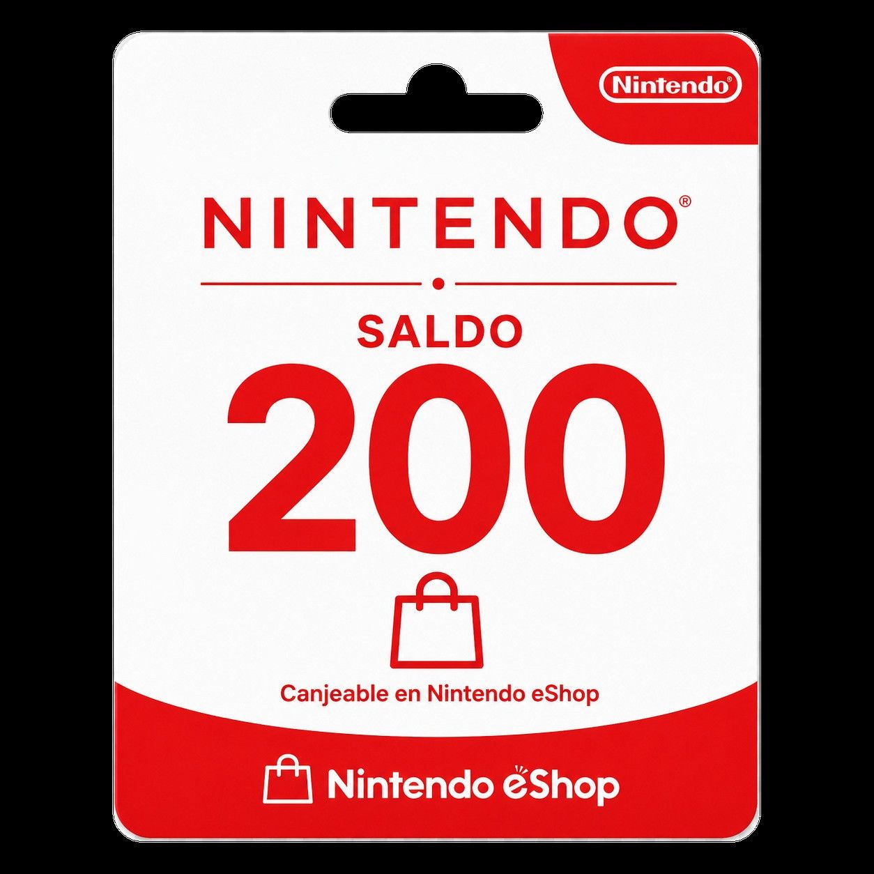 🎮 Nintendo eShop $200 MXN